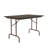 Metal Base Dining Table