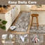 Tapis de cuisine lavable antidérapant l 24 po (ensemble de 3)-940372272