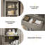 Armoire de rangement de 67 po de hauteur pour salle de bain