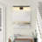 Aluminum LED Semi Flush Mounted Sconce