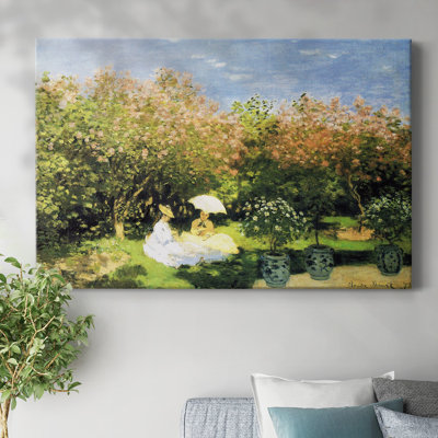The Garden, 1872-Gallery Wrapped Canvas
