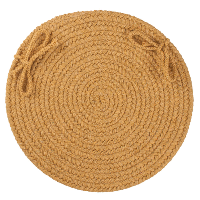 Coussin de chaise sophistiqué, Or rétro