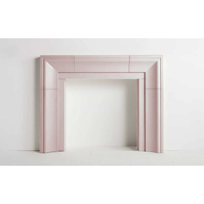 The Fraser Fireplace Surround with Trim Kit and Ovolo Hearth