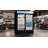 Glass-Door Display Freezer, 44.7 Cubic Foot Swing-Door Commercial Upright Display Refrigerator With LED-Lit Top Panel Vertical Freezer Storage Section, Dual Cabinet, Black