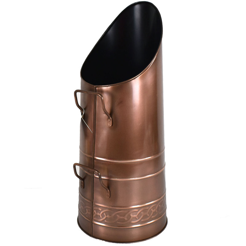 Ayub Steel Log Carrier, Antique Copper