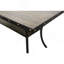 Mobilier de salle à manger moderne et classique Table de salle à manger en bois naturel 6 chaises hautes en tissu gris