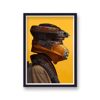 Princess Leia Boushh Reimagined Movie 1 Piece Single Picture Frame Wall Art