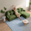 Canapés d'angle à compression, grand canapé modulaire en chenille, canapé moderne pour la maison-120092835
