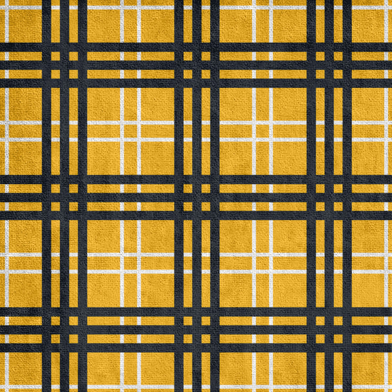 Bath Towel, Polyester/Cotton Blend, Gold/White/Black