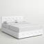 Lit plateforme tapissier capitonné avec rangement Aybri-996572086-997537842