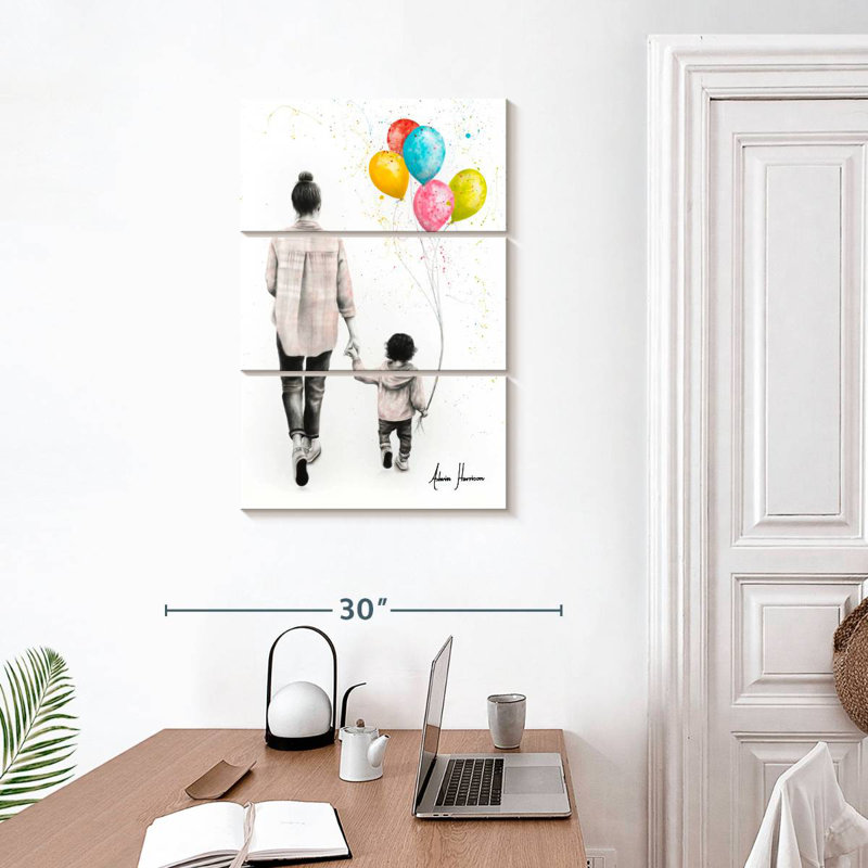 Lelend A Beautiful Day Together, H 32 po x l 20 po
