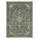 Floral Green Non-Slip Washable Area Rug