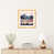 Toile avec cadre en bois beige est en rupture de stock