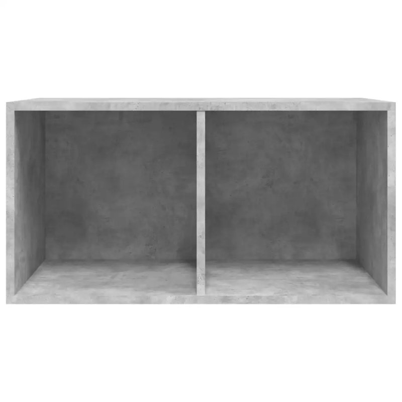 17 Stories Alixander 34cm W 0L Manufactured Wood Deck Box, Concrete Grey