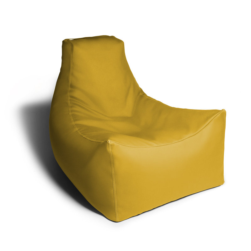Fauteuil à billes Trule Juniper, Jaune