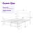Ajayceon Metal Platform Bed Frame With Vintage-Style Headboard And Footboard-359913785-357881626