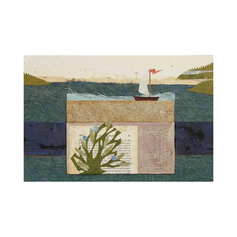 Sail Away 1 Piece Wall Art on Canvas, 20.32cm H x 30.48cm W
