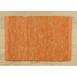 Solid Colour Wool Area Rug