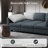 Large Sofa, 35 Inches Seat Depth Frost-Velvet Upholstered Modular Sofa Sleeper Couch With Removable Cushion Cover-1744722021