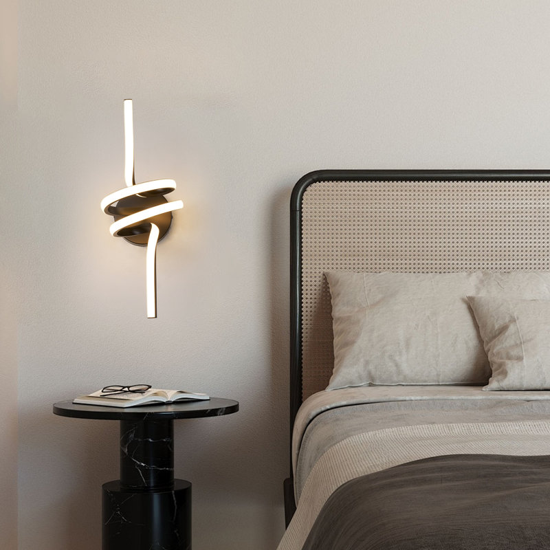 Damontez 1 - Light LED Flush Mounted Sconce