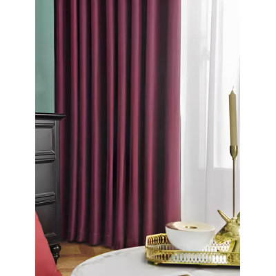 Meliya Room Darkening Curtain Single Panel