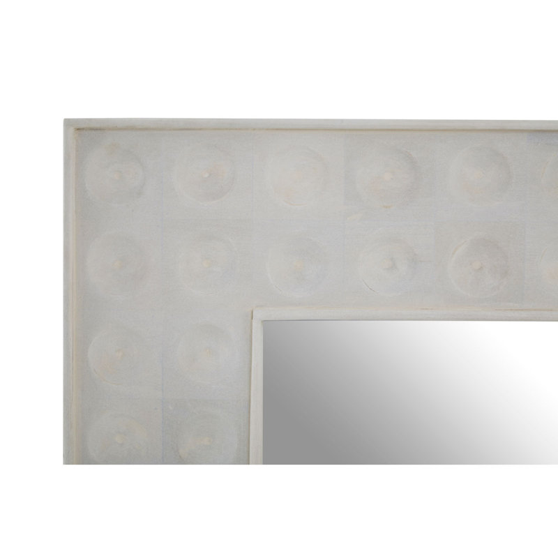 Komi Solid Wood Flat Wall Mirror