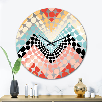 Horloge murale Tribal Fusion