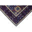 Tapis bleu marine de haute qualité noué à la main-121170325