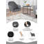 Avila 44cm H Velvet Upholstered Upholstered Back Armchair-170700740