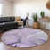 Premium Machine Washable Cerrito AMF506 Purple Rug
