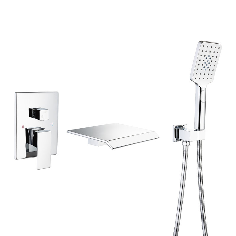 All-In-One Kit with Rough in-Valve, Chrome