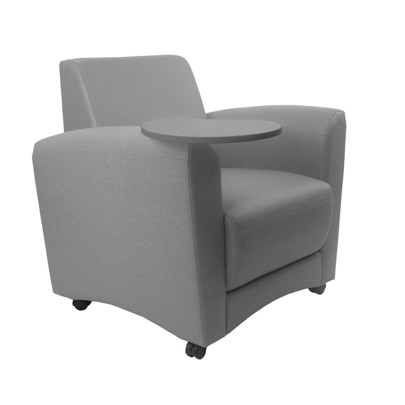 Chaise rembourrée Pro Series, Gris ardoise hachuré / Strandz cosmique