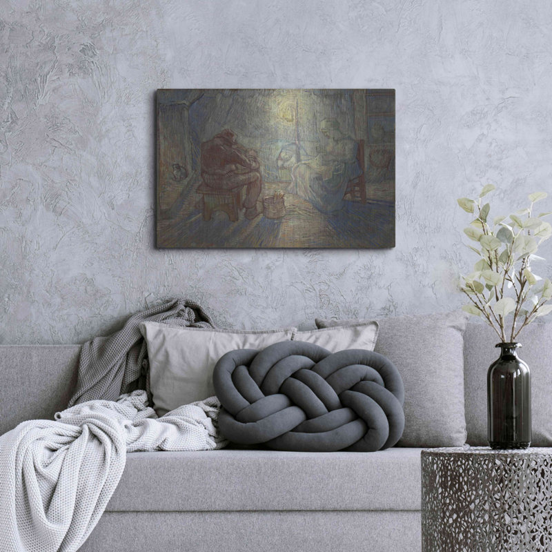 " Night After Millet " by MASTERS, 24" H x 36" W