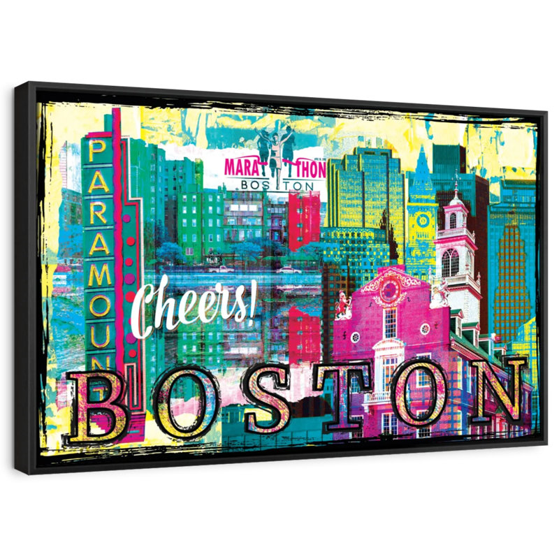 Places «Boston City Repères», H 13 po x l 9 po
