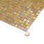 Skosh 0.6" x 0.6" Glass Grid Mosaic Wall & Floor Tile
