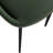 Newsom Modern Curved Open-Back Upholstered Dining Chair with Sturdy Iron Metal Legs, Heavy-Duty 440 lb. Weight Capacity - Perfect for Dining Room, Kitchen, or Vanity-30999663-30984037