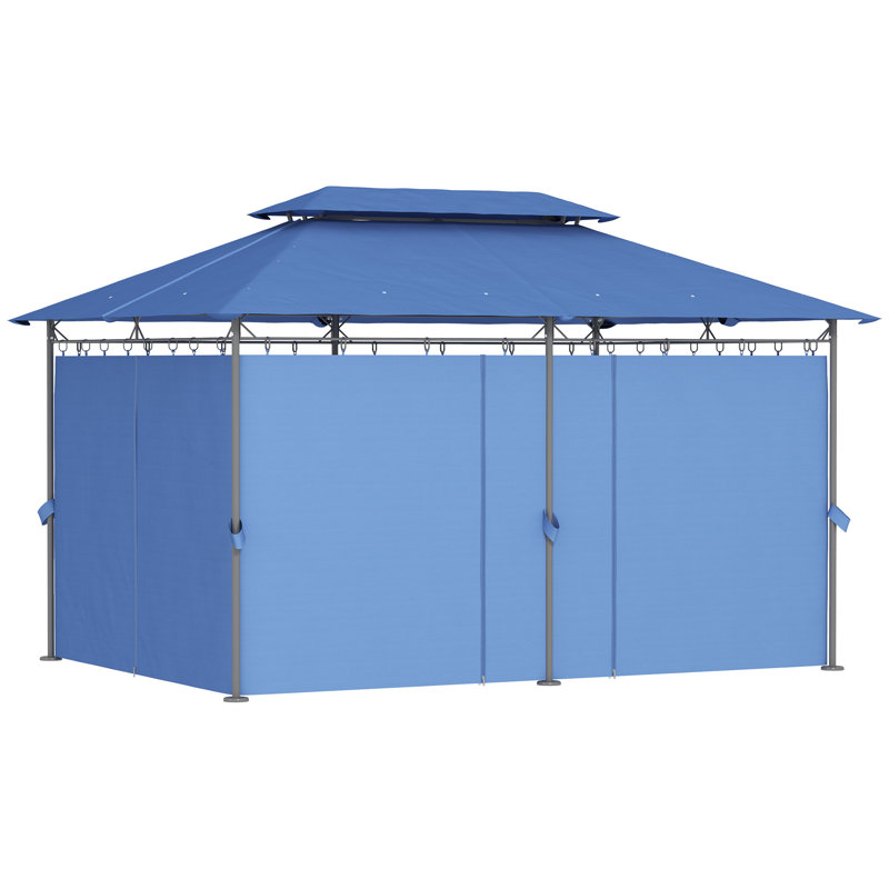 Spacious Canopies & Gazebos(must Include Frame) Metal Gazebo For Patio