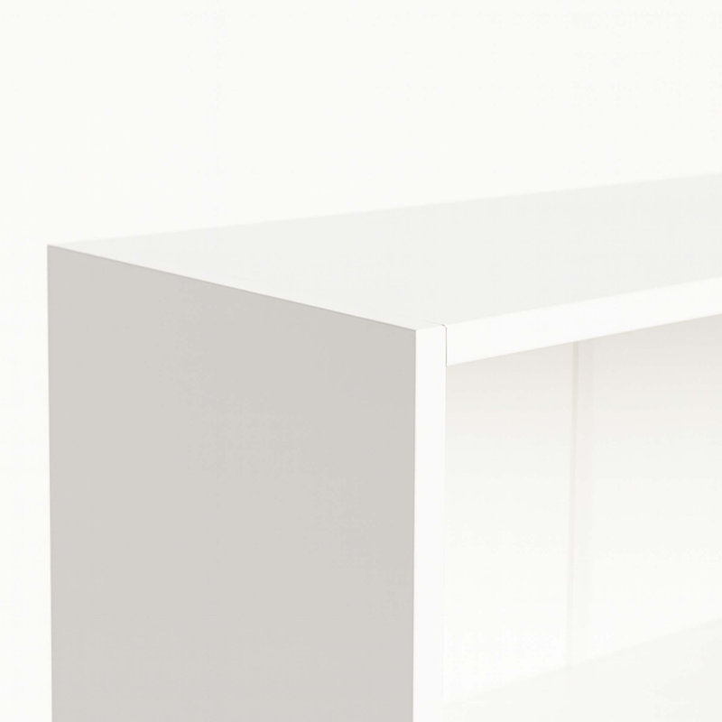 Armoire de rangement à 5 niveaux, Blanc