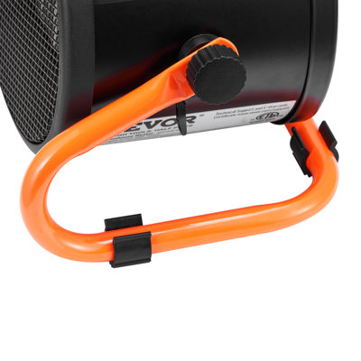 Chaufferette de serre avec thermostat VEVOR, chauffage rapide 1500W PTC avec protection contre la surchauffe