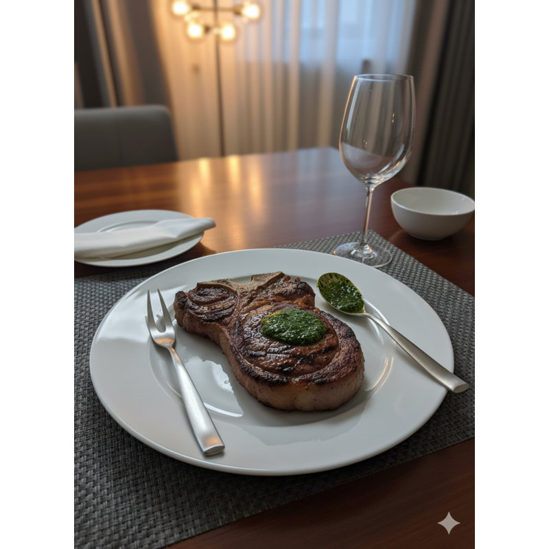 Arte Stainless Steel Salad Servers, Ice