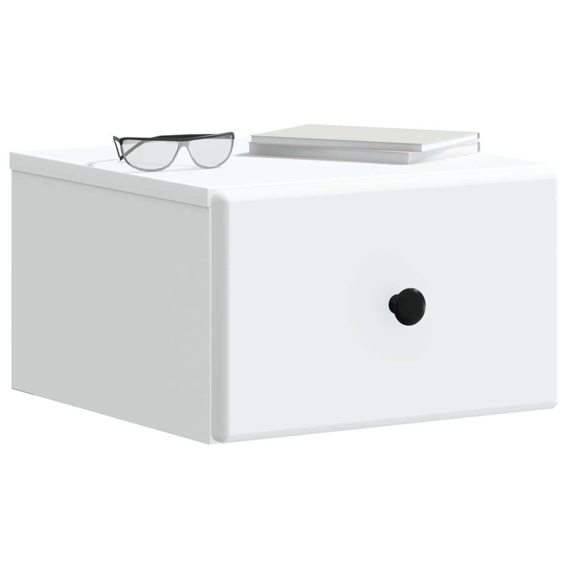 34.5cm W Engineered Wood Bedside Table