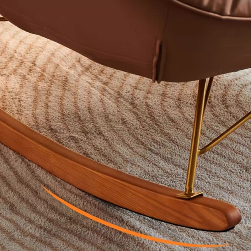 Chaise berçante décontractée moderne