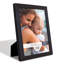 Ensemble de 2 cadres à photo simples en bois 3 po x 5 po noirs-70853740-70853735