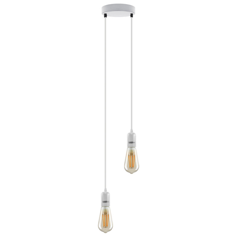 Baseemah 2 - Light White Cluster Pendant, No