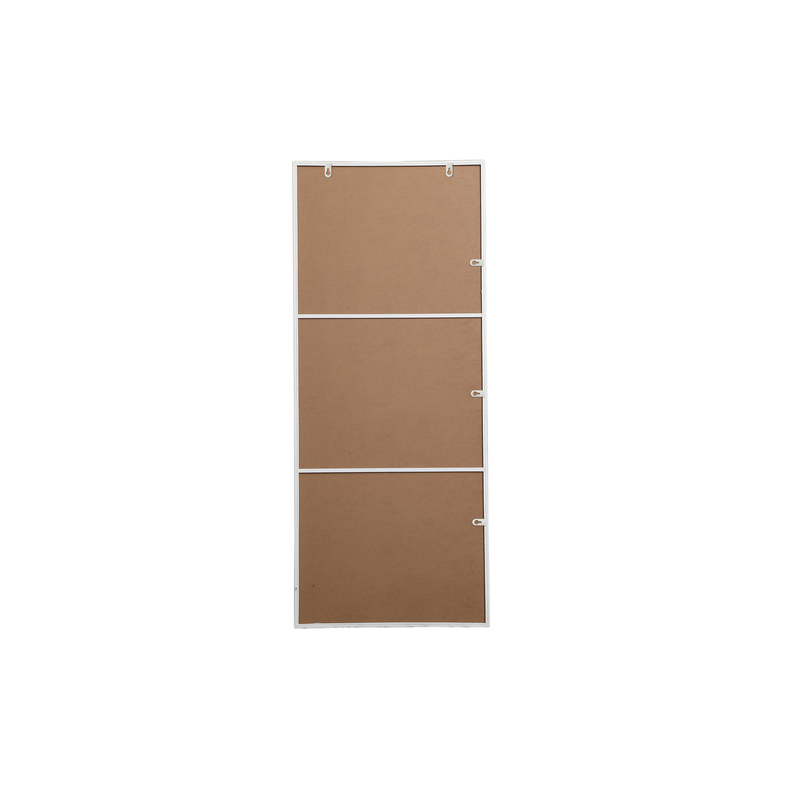 Sabine Metal Rectangle Wall Mirror, 72" x 30", White