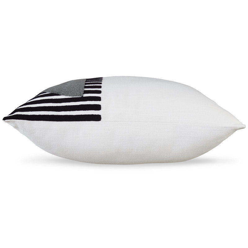 Housse et insert de coussin carré 100% coton Simundson