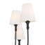 Lustre à 8 lumières de 40 po de large Leonid-356787536