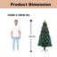 Lighted Artificial Christmas Tree-997860831