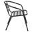 Metal Outdoor Stacking Dining Armchair
