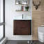 Meuble-lavabo mural de style médiéval 24 po